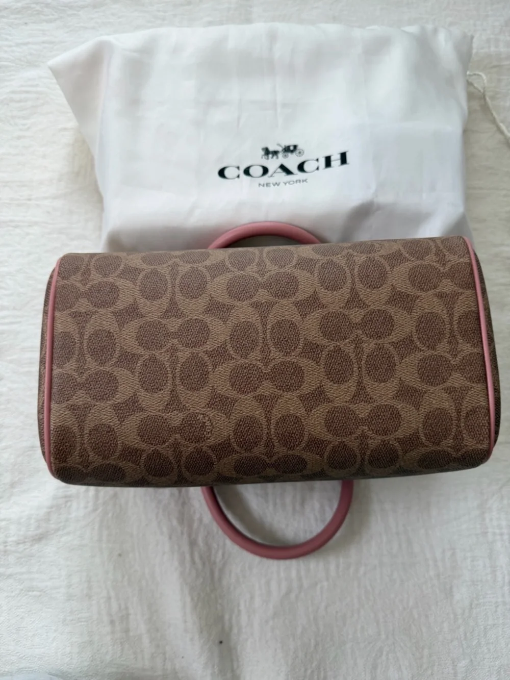 Coach Rowan Satchel Signature Canvas - Picture 8 of 16